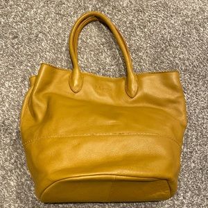 Margot - mustard yellow tote, NEW